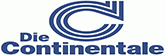 Das dunkelblaue Logo von die Continentale